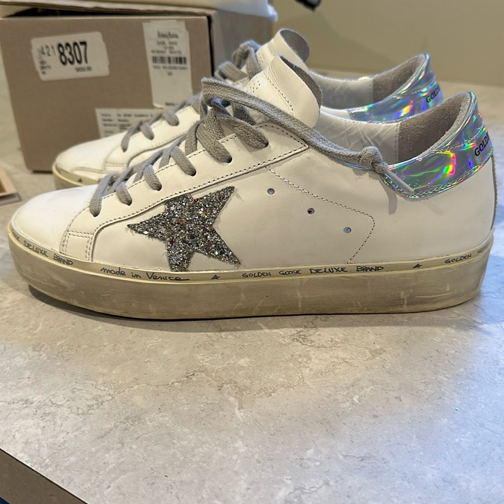 Golden Goose High Star - Glitter Star size 39